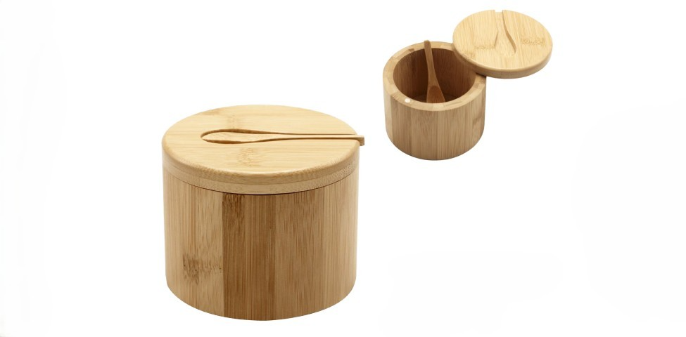 BAMBOO SALT BOX