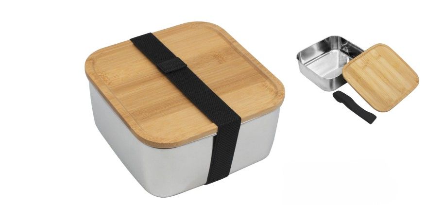BAMBOO LIDS S/S LUNCH BOX