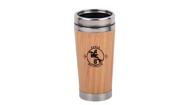 BAMBOO STAINLESS STEEL MUG