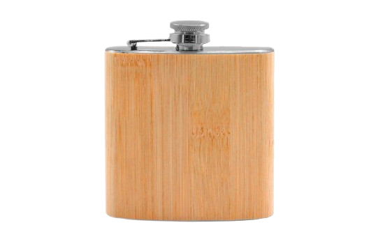 BAMBOO STAINLESS STEEL FLAGON