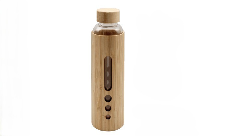 BAMBOO GLASS BOTTLE