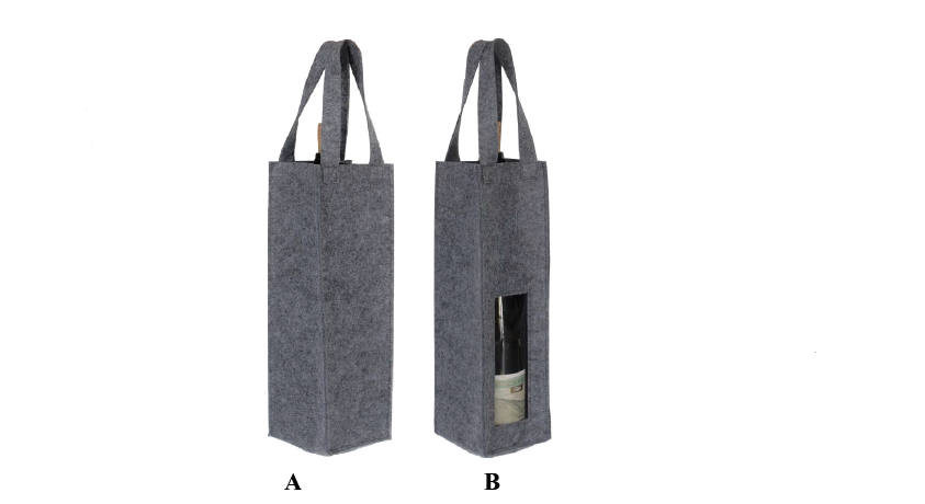 FLET WINE BOTTLE TOTE BAG