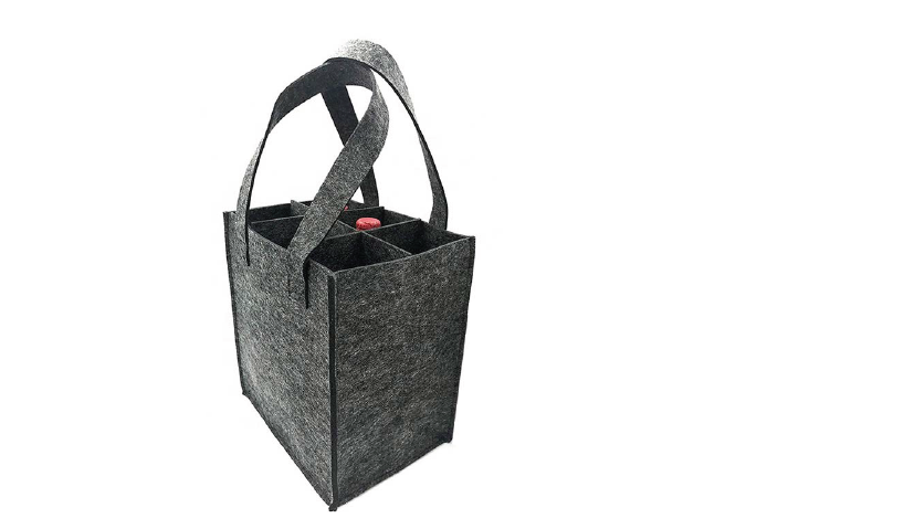 FLET WINE BOTTLE TOTE BAG