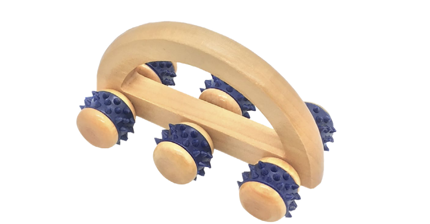 WOODEN ROLLING MASSAGER