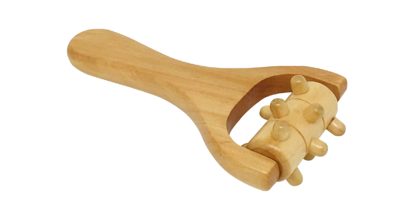 WOODEN ROLLING MASSAGER