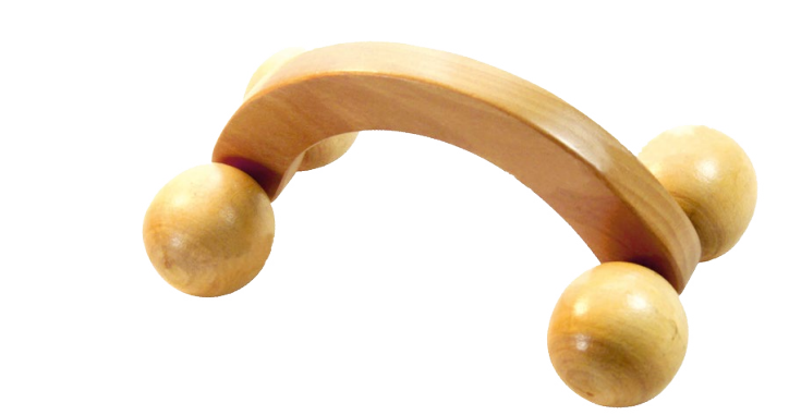 WOODEN ROLLING MASSAGER