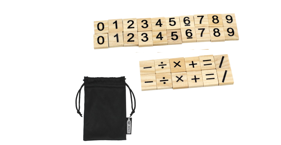 GAME BLOCKS SET IN RPET POUCH