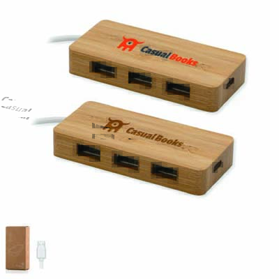 ECO Bamboo USB Hub